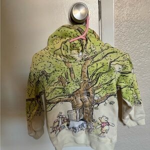 Kids XXS Winnie the Pooh sweatshirt from Disneyland resort. Worn once